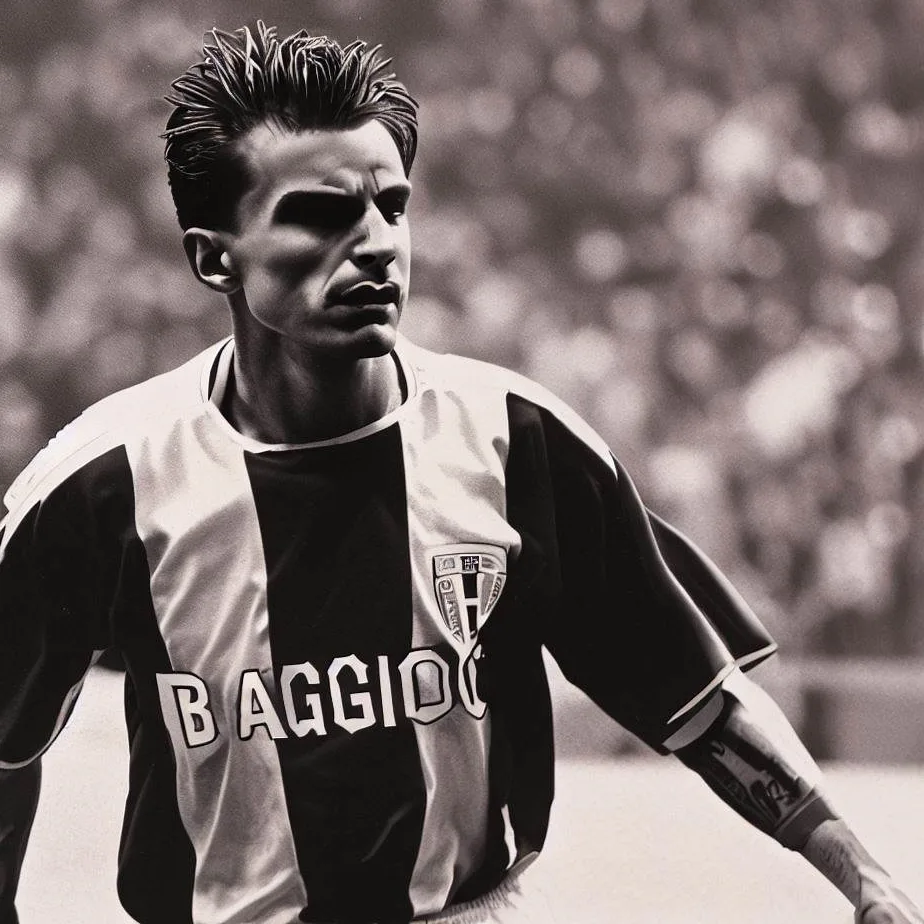 Baggio - Włoski Piłkarz Ikona